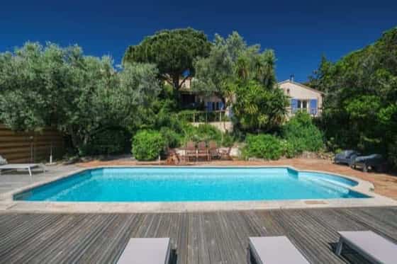 Pool view from the terrace